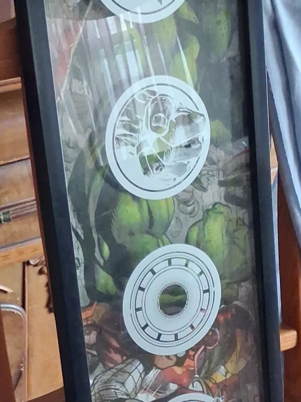 Marvel Hulk Wall Art - Green and Black Comic Print